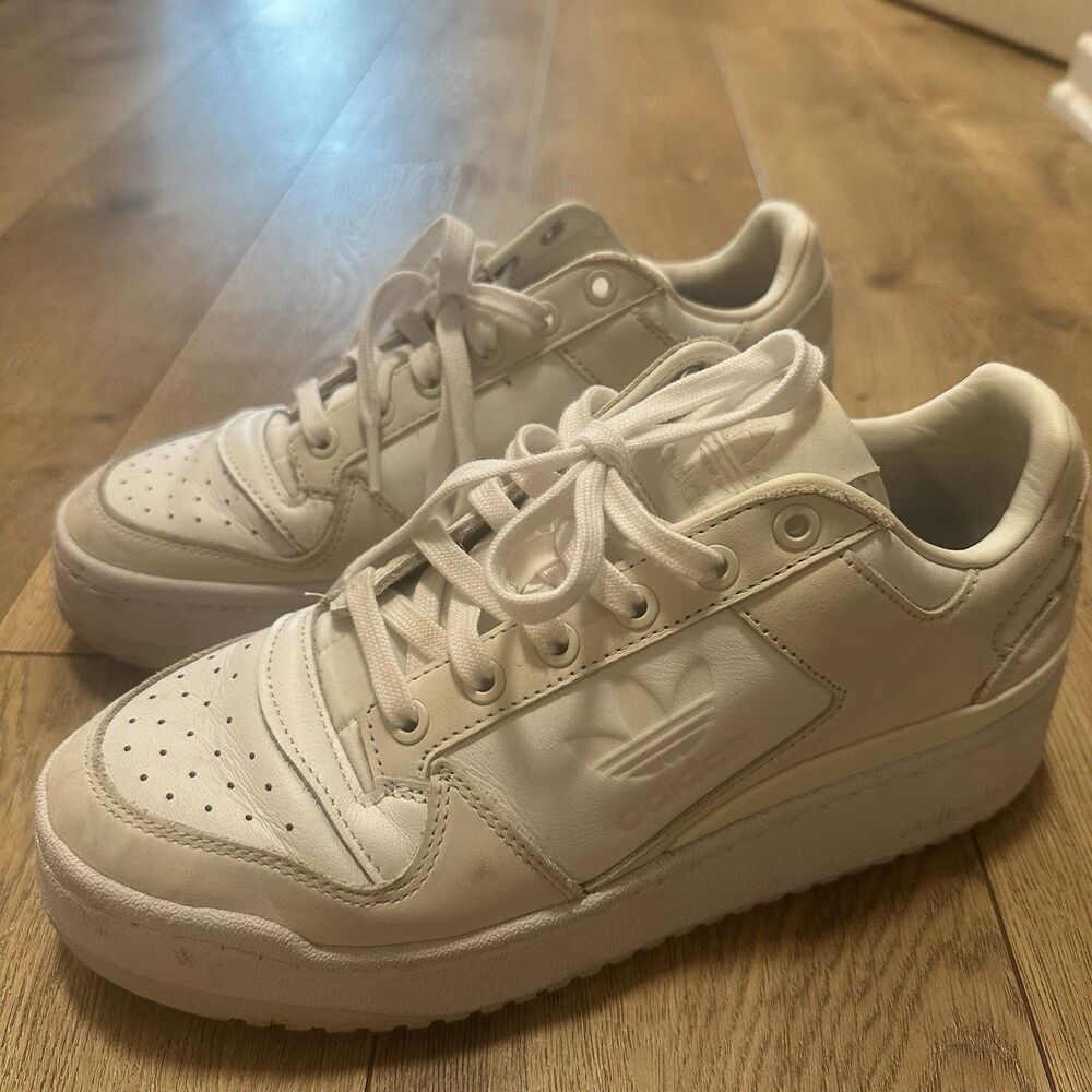 Adidas Originals Forum Bold Women's Size 8.5 Athletic Shoe Orbit Grey/ White